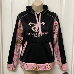TrueTimber Sweatshirt Hoodie Pink Camo Small